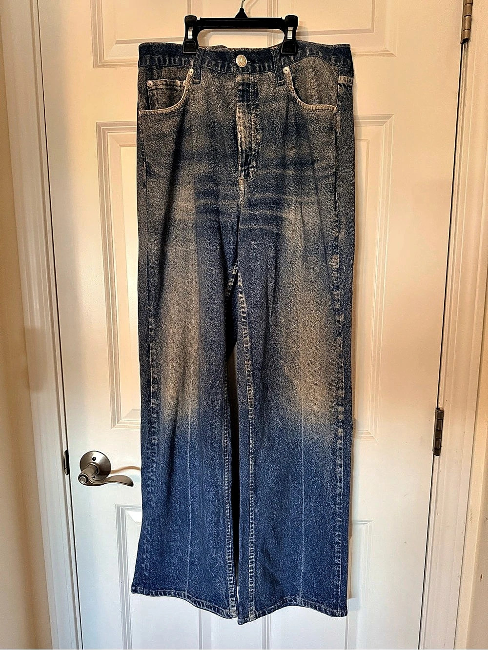 rag & bone Miramar Wide Leg Sweatpants Jeans 27